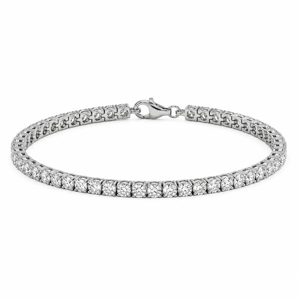 Radiant Crystal Tennis Bracelet