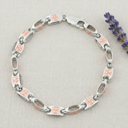 Rose Link Minimal Chain Bracelet