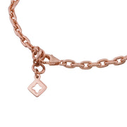 Rose Gold Dual Charm Bracelet