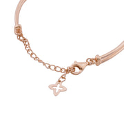Rose Gold Double Band Bracelet