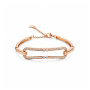 Rose Gold Dual Bar Bracelet