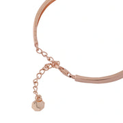 Rose Gold Triple Diamond Bracelet