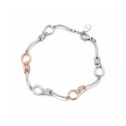 Infinity Link Silver Bracelet