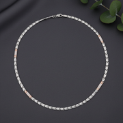 Diamond-Cut 925 Sterling Silver Necklace