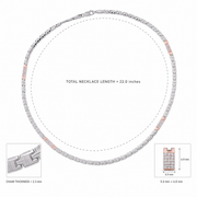 Dual Tone Link Chain