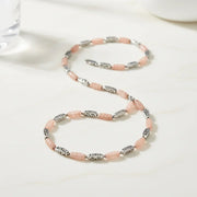 Blush Bead Link Chain