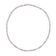 Blush Bead Link Chain