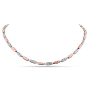 Blush Bead Link Chain