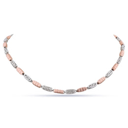 Blush Bead Link Chain