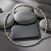Dual Tone Coin Link chain
