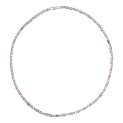 Dual Tone Coin Link chain
