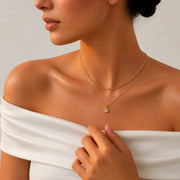 Rose Gold Layered Necklace