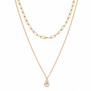 Rose Gold Layered Necklace