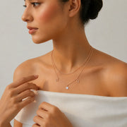 Celestial Layered Charm Necklace