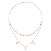 Celestial Layered Charm Necklace