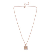 Rose Gold Square Crystal Set