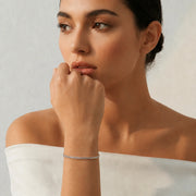 Tricolor Layered Chain Bracelet