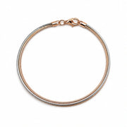 Tricolor Layered Chain Bracelet