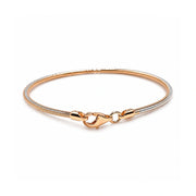Tricolor Layered Chain Bracelet