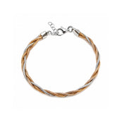 Interwoven Two Tone Bracelet