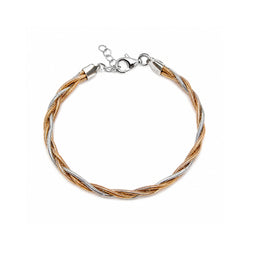 Interwoven Two Tone Bracelet
