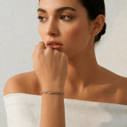 Interwoven Two Tone Bracelet