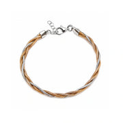 Interwoven Two Tone Bracelet