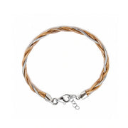 Interwoven Two Tone Bracelet