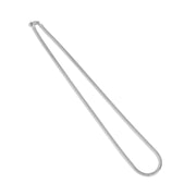 Sleek Flat Snake Chain Necklace