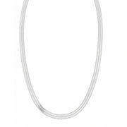 Minimal Fluid Snake Chain Necklace