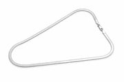 Minimal Fluid Snake Chain Necklace