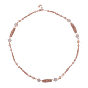 Rose Gold Celestial Star Necklace | 925 Sterling Silver