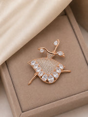 Crystal Fairy Dance Brooch Pin