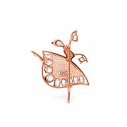Crystal Fairy Dance Brooch Pin