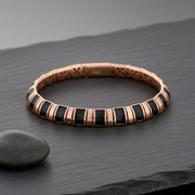 Midnight Rose Link Bracelet