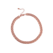 Rose Gold Serpent Chain Necklace