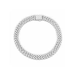 Silver Woven Mesh Bracelet