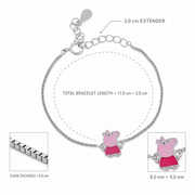 Peppa Charm Chain Bracelet