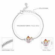 Whimsical Fairy Charm Bracelet