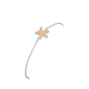 Golden Starfish Chain Bracelet