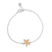 Golden Starfish Chain Bracelet