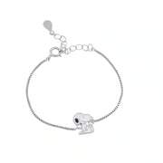 Minimal Snoopy Chain Bracelet