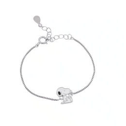 Minimal Snoopy Chain Bracelet