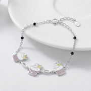Princess Cupcake Charm Bracelet