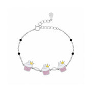 Princess Cupcake Charm Bracelet