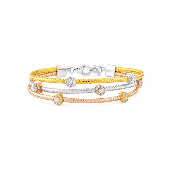 Trio Luxe Mesh Bracelet
