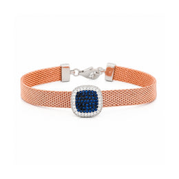 Midnight Rose Mesh Bracelet