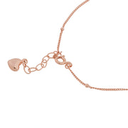 Rose Gold Cloud Charm Bracelet