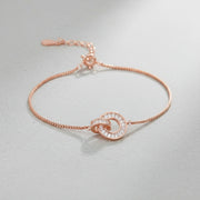 Rose Gold Orbit Bracelet
