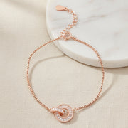 Rose Gold Orbit Bracelet